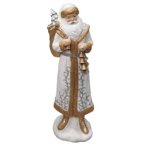 Πήλινος Διακοσμητικός Άγιος Βασίλης 37,5(h)cm