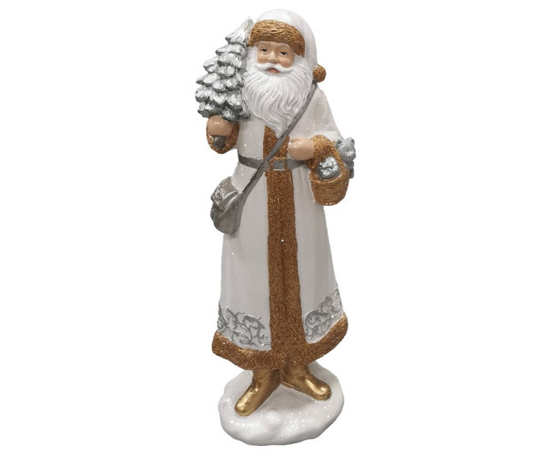 Πήλινος Διακοσμητικός Άγιος Βασίλης 37,5(h)cm