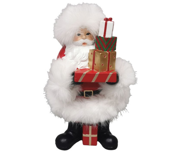 Πήλινος Διακοσμητικός Άγιος Βασίλης 33(h)cm