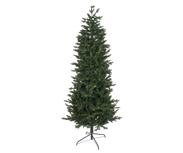 Χριστουγεννιάτικο Δέντρο Ανάβατος Με Ενσωματομένα 180Led Θερμό Φωτισμό 8 Προγραμμάτων 180cm