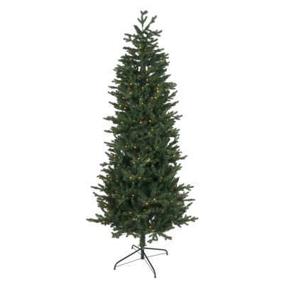 Χριστουγεννιάτικο Δέντρο Ανάβατος Με Ενσωματομένα 520Led Θερμό Φωτισμό 8 Προγραμμάτων 240cm