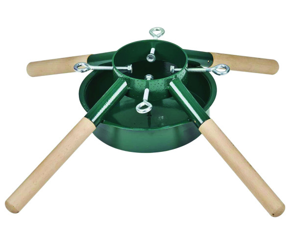 Μεταλική Βάση Νερού 1.9Lt Φ65 x 17(h)cm, Για Φυσικά Δέντρα Με Ύψος Εώς 260(h)cm Μαχ Και Κορμό Φ35-120mm