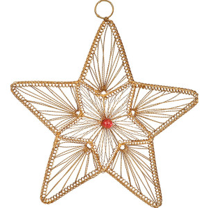 Κρεμαστό Χριστουγεννιάτικο Αστέρι 20cm