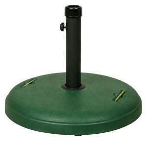 Πράσινη Τσιμεντένια Βάση Ομπρέλας 22Kgr , ⌀ 48cm
