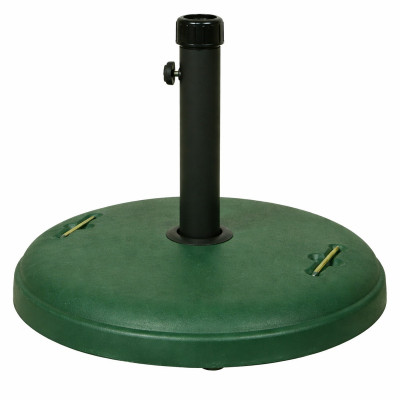 Πράσινη Τσιμεντένια Βάση Ομπρέλας 22Kgr , ⌀ 48cm