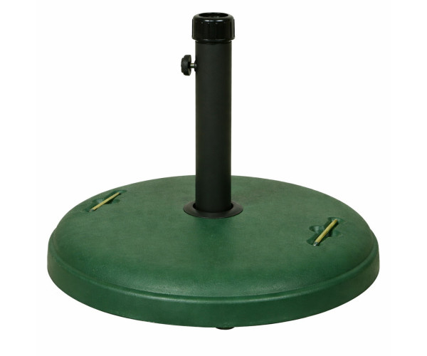 Πράσινη Τσιμεντένια Βάση Ομπρέλας 22Kgr , ⌀ 48cm