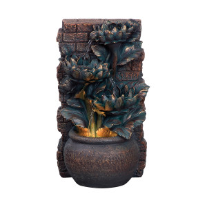 Led Φωτιζόμενο Συντριβάνι 20 x 17 x 35cm