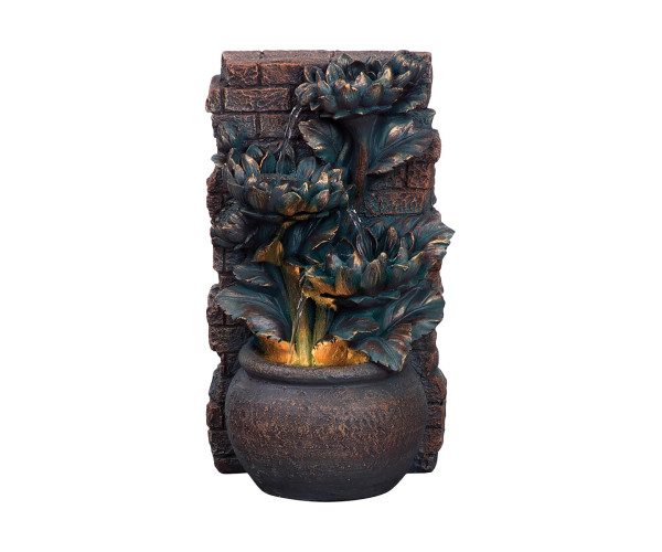 Led Φωτιζόμενο Συντριβάνι 20 x 17 x 35cm