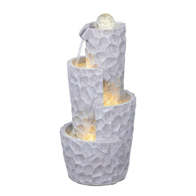 Led Φωτιζόμενο Συντριβάνι 31 x 31 x 70cm 