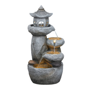 Led Φωτιζόμενο Συντριβάνι 39 x 32 x 78cm