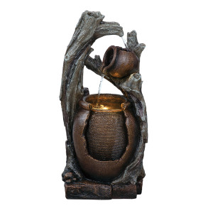 Led Φωτιζόμενο Συντριβάνι 40 x 27 x 81cm