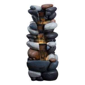 Led Φωτιζόμενο Συντριβάνι 56 x 40 x 130cm