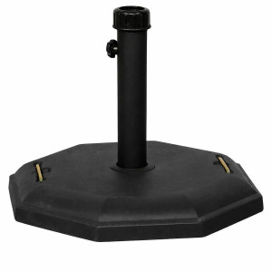 Μάυρη Τσιμεντένια Βάση Ομπρέλας 27Kgr , ⌀ 50cm