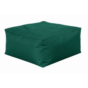 Πράσινο Αδιάβροχο Ανεξίτηλο Πούφ 75x75x35(h)cm