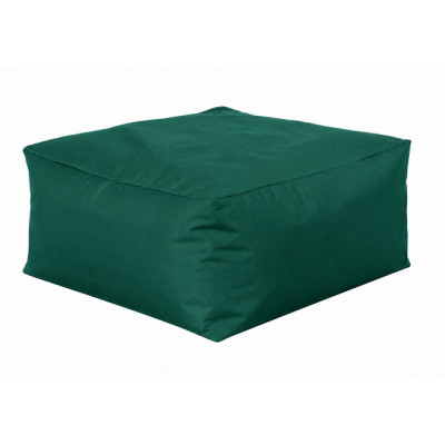 Πράσινο Αδιάβροχο Ανεξίτηλο Πούφ 75x75x35(h)cm