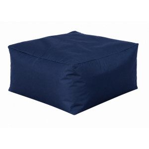 Σκούρο Μπλέ Αδιάβροχο Ανεξίτηλο Πούφ 75x75x35(h)cm