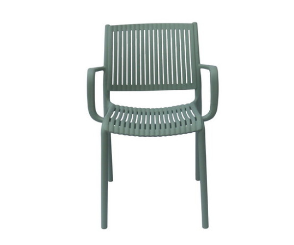 Olive Green Στοιβαζόμενη Πολυθρόνα Πολυπροπυλένιου Με UV Προστασία
