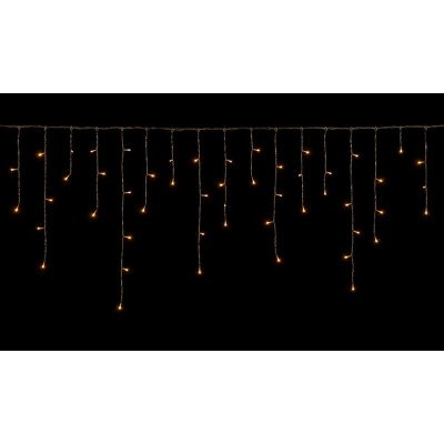 450Led Ασύμμετρη Κουρτίνα Με Επέκταση Και Μετασχηματιστή Ip44, 900 x 75(h)cm,Διάφανο Καλώδιο/ Θερμό Λαμπάκι , (Kelvin: 2.500 - 3.000)