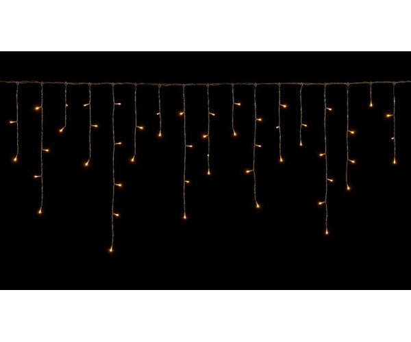 450Led Ασύμμετρη Κουρτίνα Με Επέκταση Και Μετασχηματιστή Ip44, 900 x 75(h)cm,Διάφανο Καλώδιο/ Θερμό Λαμπάκι , (Kelvin: 2.500 - 3.000)