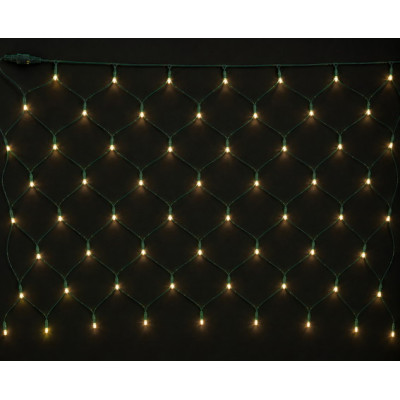 300Led Σταθερή Συμμετρική Κουρτίνα Δίχτυ Μέ Επέκταση Ip44 300 x 200(h)cm,Πράσινο Καλώδιο/Θερμό Λαμπάκι (Kelvin: 2.500 - 3.500)