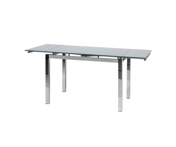 Τραπέζι Glamour Γκρι 110(170) x 74 x 75