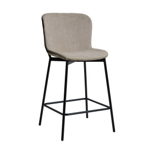 Σκαμπό Melina-Bar γκρεζ 55 x 48 x 95