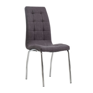 Καρέκλα Amelia Fabric Γκρι 42 x 43 x 95