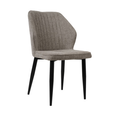 Καρέκλα Rihanna γκρεζ 49 x 61 x 84