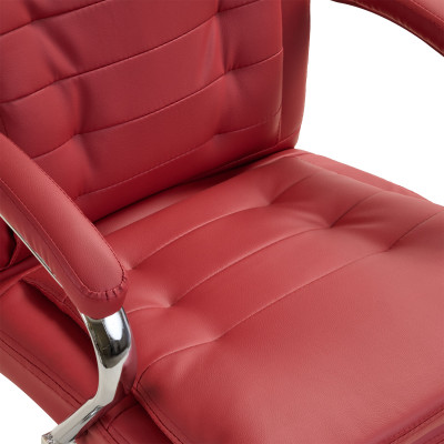 Kαρέκλα γραφείου Adelina μπορντό 65 x 62 x 105-116