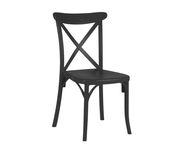 Καρέκλα Capri Μαύρο 49 x 54 x 90 Καρέκλα Capri Μαύρο 49 x 54 x 90