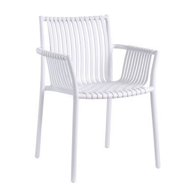 Πολυθρόνα Zanett λευκό 59 x 56 x 82