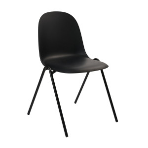 Καρέκλα Mango Μαύρο 49 x 52 x 83
