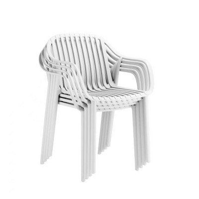 Καρέκλα Luaz λευκό 54 x 60 x 83