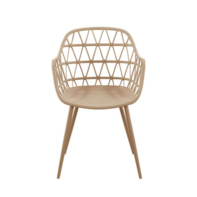 Καρέκλα NEON μόκα 56 x 56 x 85