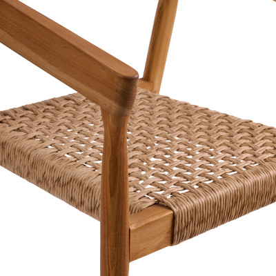 Πολυθρόνα Amora Φυσικό 58 x 55 x 78.5