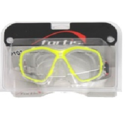 fortis ΜΑΣΚΑ ΕΝΗΛΙΚΩΝ PVC ΜΠΛΕ & ΚΙΤΡΙΝΟ