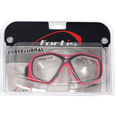 fortis ΜΑΣΚΑ ΠΑΙΔΙΚΗ PVC ΜΠΛΕ & ΡΟΖ