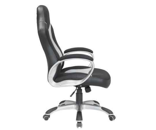 VELCO Pro Systems ΚΑΡΕΚΛΑ ΓΡΑΦΕΙΟΥ GAMING ΜΑΥΡΗ-ΓΚΡΙ- ΔΙΑΣΤΑΣΕΙΣ: 64x62x110/118cm -ΕΠΙΦΑΝΕΙΑ PU+PVC VELCO Pro Systems ΚΑΡΕΚΛΑ ΓΡΑΦΕΙΟΥ GAMING ΜΑΥΡΗ-ΓΚΡΙ- ΔΙΑΣΤΑΣΕΙΣ: 64x62x110/118cm -ΕΠΙΦΑΝΕΙΑ PU+PVC