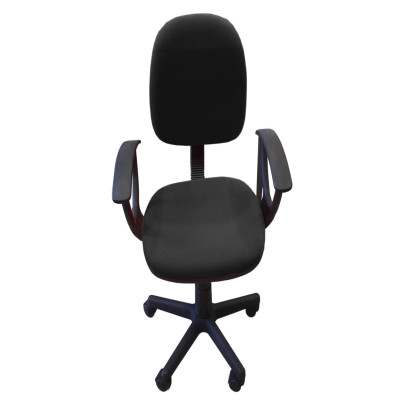 VELCO Pro Systems ΚΑΡΕΚΛΑ ΓΡΑΦΕΙΟΥ ΠΑΙΔΙΚΗ ΜΑΥΡΗ ΜΕ ΜΠΡΑΤΣΑ -ΔΙΑΣΤΑΣΕΙΣ: 57x47x81/92cm