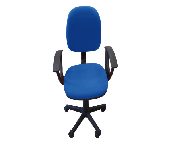 VELCO Pro Systems ΚΑΡΕΚΛΑ ΓΡΑΦΕΙΟΥ ΠΑΙΔΙΚΗ ΜΠΛΕ ΜΕ ΜΠΡΑΤΣΑ -ΔΙΑΣΤΑΣΕΙΣ: 57x47x81/92cm