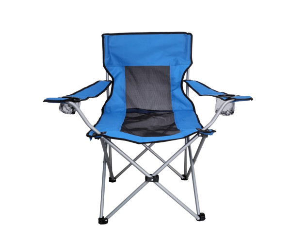 ΠΟΛΥΘΡΟΝΑ ΑΡΘΡΩΤΗ ΜΕΤΑΛΛΙΚΗ  ΜΠΛΕ  POLYESTER PE 600D ΣΕ ΤΣΑΝΤΑΚΙ