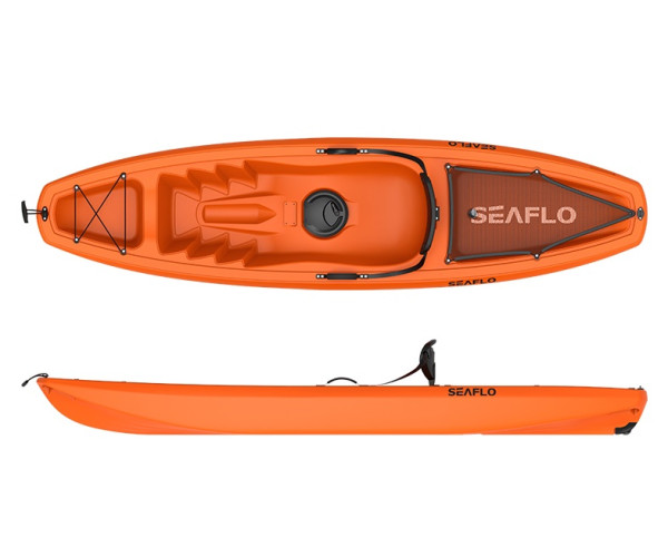 SEAFLO ΚΑΥΑΚ L266xW66xD25cm ΜΟΝΟΘΕΣΙΟ ΠΟΡΤΟΚΑΛΙ