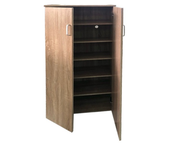 VELCO Pro Systems ΠΑΠΟΥΤΣΟΘΗΚΗ  ΜΕ ΔΥΟ ΠΟΡΤΕΣ - 6  ΡΑΦΙΑ ΑΠΟΘΗΚΕΥΣΗΣ - ΑΕΡΙΖΟΜΕΝΗ ΠΛΑΤΗ 60x32x122 εκ ΣΦΕΝΔΑΜΟΣ