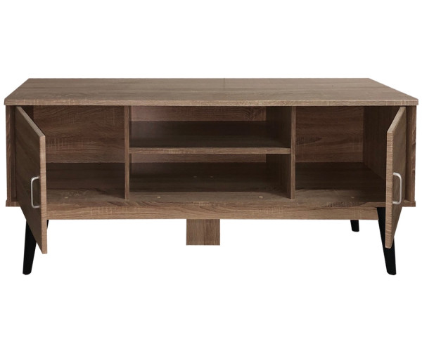 VELCO  Pro Systems  ΕΠΙΠΛΟ TV ΜΕ ΔΥΟ  ΠΟΡΤΕΣ ΚΑΙ ΤΕΣΣΕΡΙΣ ΘΕΣΕΙΣ 140x38x50 εκ ΣΦΕΝΔΑΜΟΣ