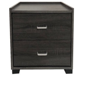 VELCO Pro Systems ΚΟΜΟΔΙΝΟ ΜΕ ΔΥΟ ΣΥΡΤΑΡΙΑ 48x38x50 εκ  ΓΚΡΙ ΟΞΙΑ