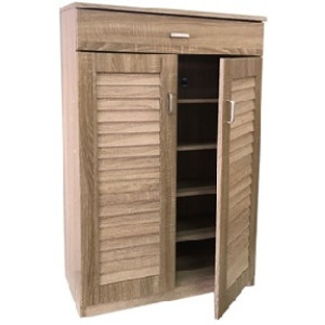 VELCO Pro Systems ΠΑΠΟΥΤΣΟΘΗΚΗ ΜΕ ΔΥΟ  ΠΟΡΤΕΣ, ΣΥΡΤΑΡΙ & 5 ΡΑΦΙΑ ΑΠΟΘΗΚΕΥΣΗΣ 68x32x98 cm ΣΦΕΝΔΑΜΟΣ