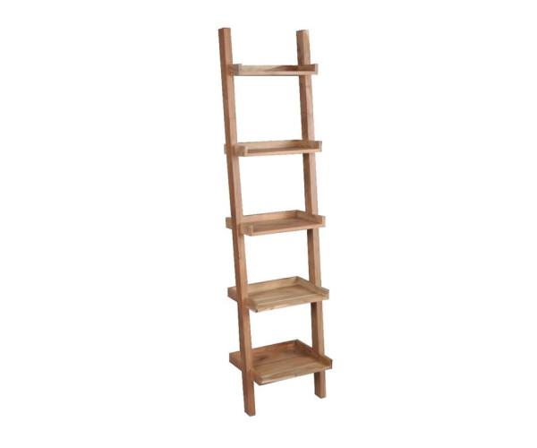 LADDER Βιβλιοθήκη - Ραφιέρα Ξύλο Ακακία Φυσικό LADDER Βιβλιοθήκη - Ραφιέρα Ξύλο Ακακία Φυσικό