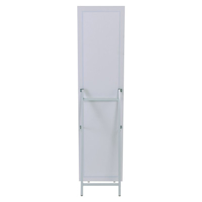 MIRROR Καθρέπτης Δαπέδου Τοίχου Ξύλινος Antique White