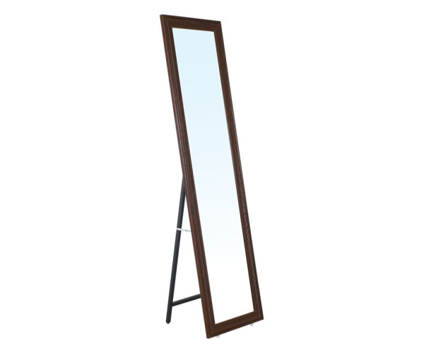 MIRROR Καθρέπτης Δαπέδου Τοίχου Ξύλινος Καρυδί MIRROR Καθρέπτης Δαπέδου Τοίχου Ξύλινος Καρυδί