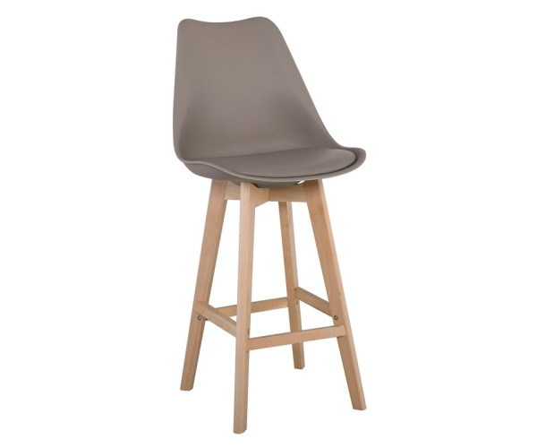 MARTIN Σκαμπό BAR Οξιά Φυσικό, PP-Pu Sand Beige, Μονταρισμένη Ταπετσαρία MARTIN Σκαμπό BAR Οξιά Φυσικό, PP-Pu Sand Beige, Μονταρισμένη Ταπετσαρία (ΣΕΤ 4 τεμ)